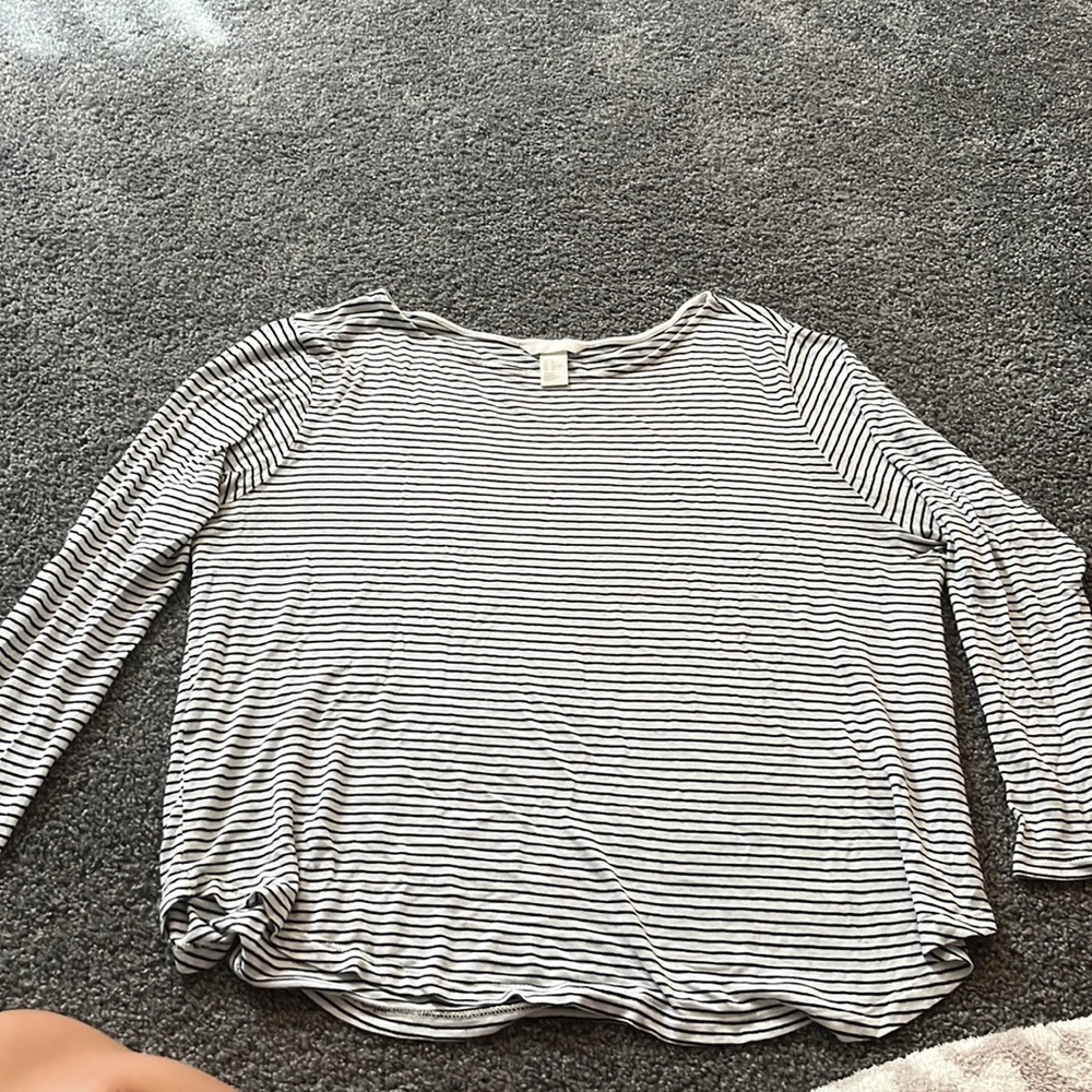 XL striped tee